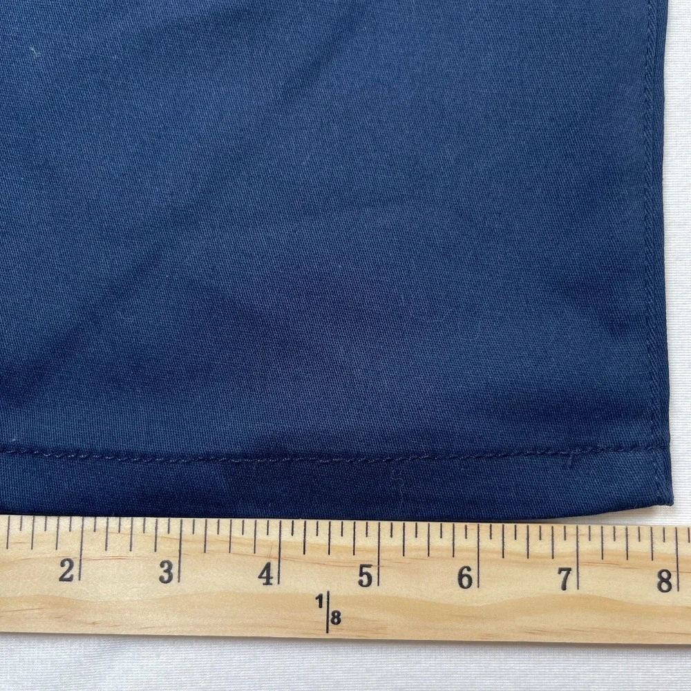 Bastion Trail Chino Pants Men's 40 x 31 Navy Blue Stretch Mid-Rise Slash Pockets